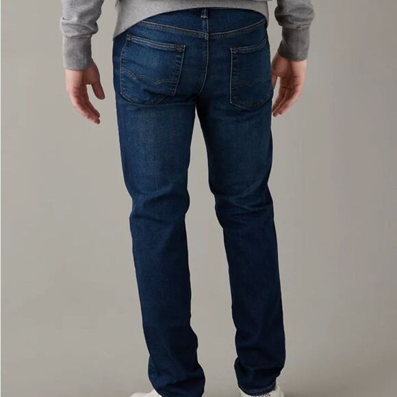 AE AirFlex+ Slim Straight Jean blue size 40/34 NWT in packaging - Picture 5 of 8